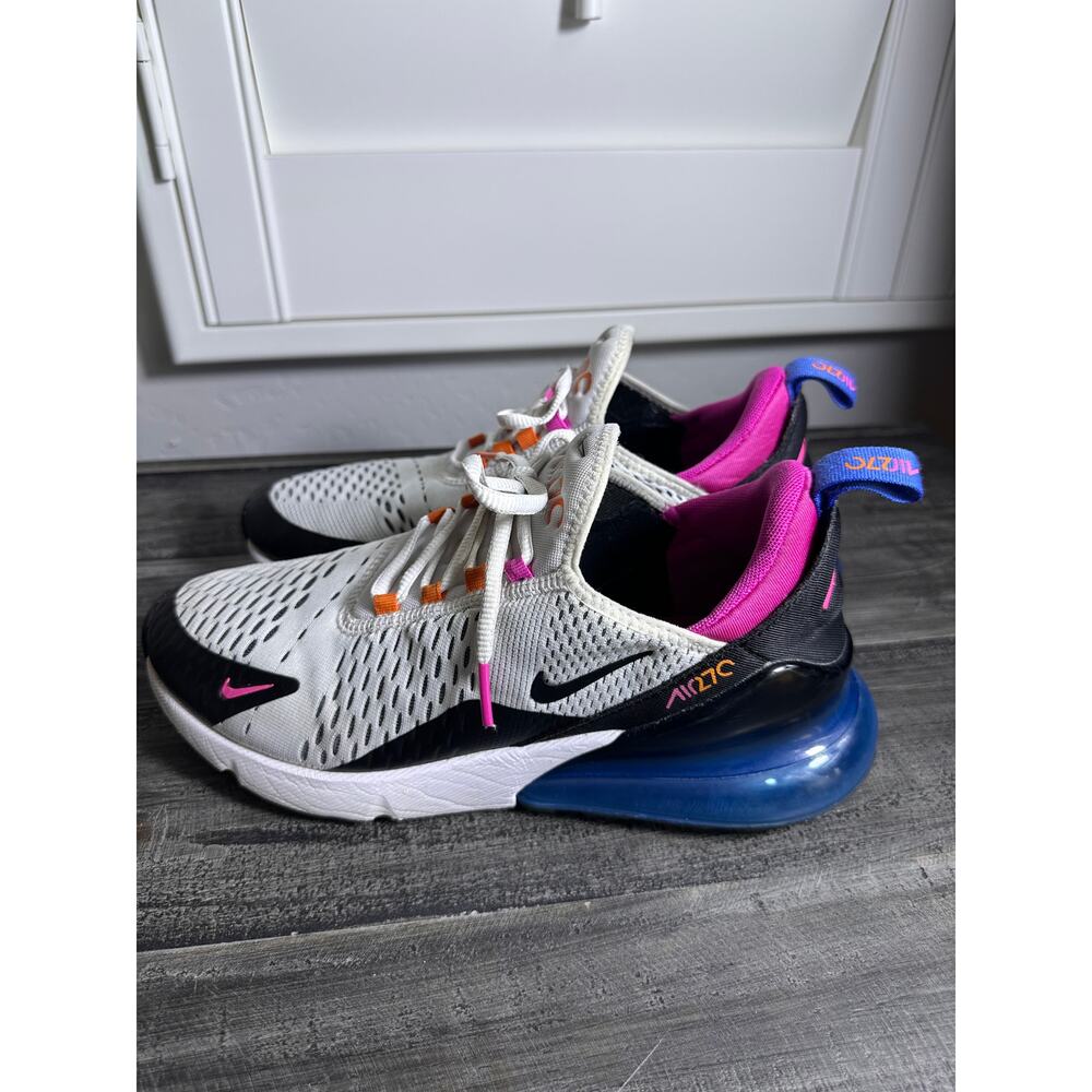 Air Max 270 Mens Size 8 Mesh Upper Street Style Sneakers CW6989-100‎